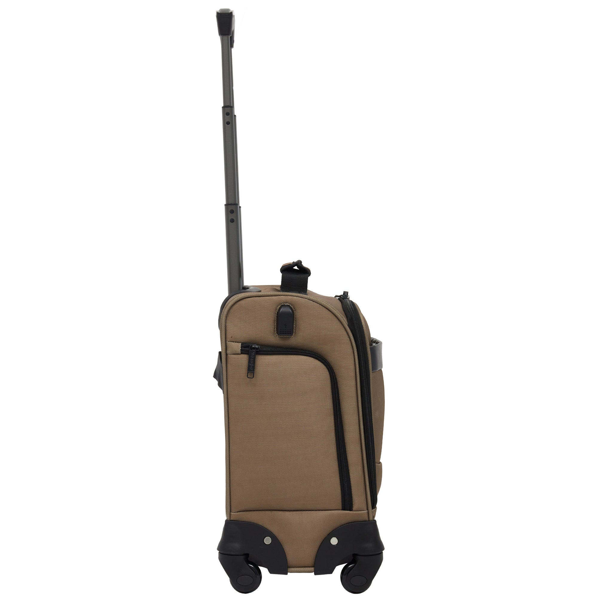 Wrangler 17" Underseat Spinner Carry-On Luggage