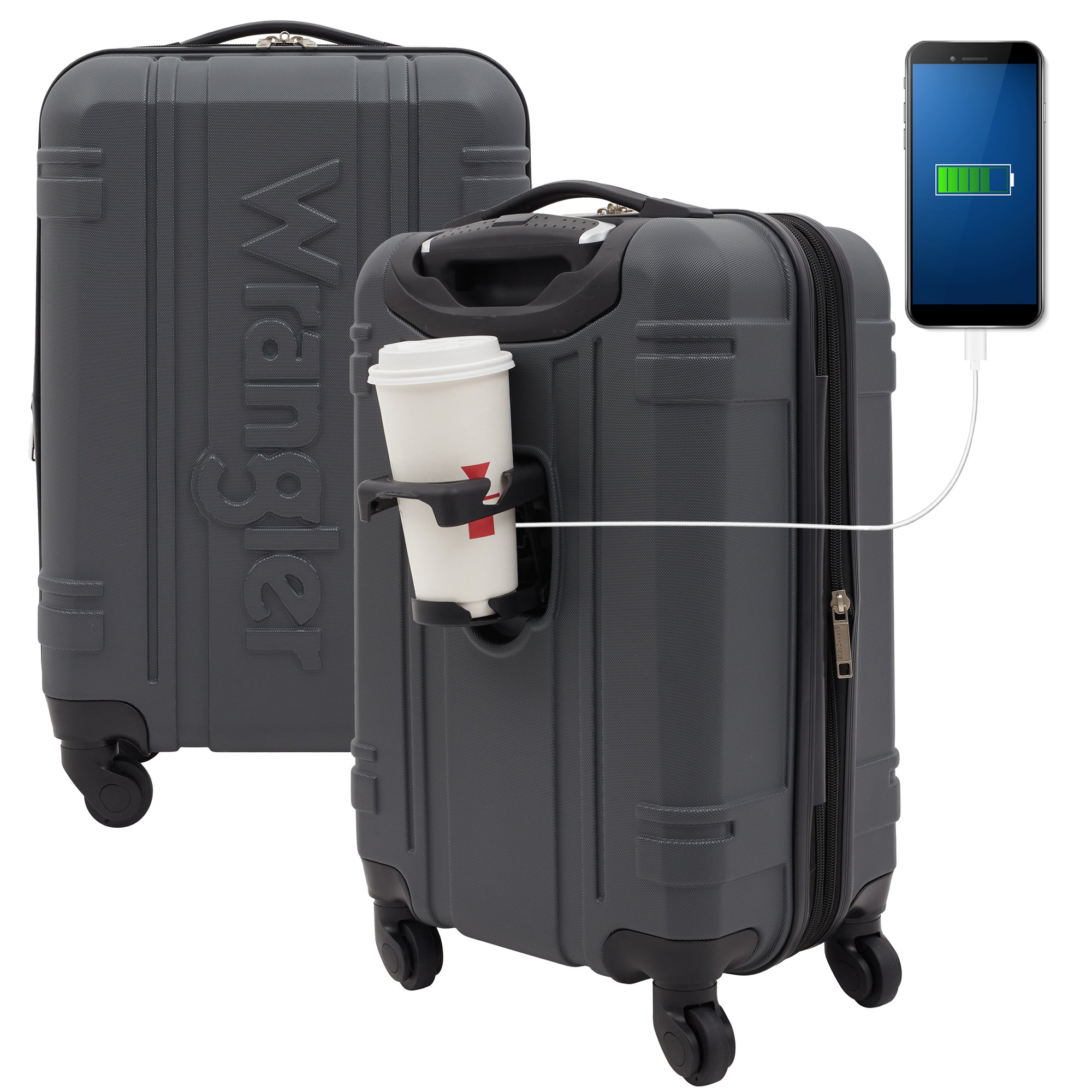 Wrangler 20" Astral Hardside Carry-On Luggage