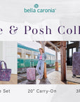 Bella Caronia 7 Piece Luggage & Travel Accessories Set