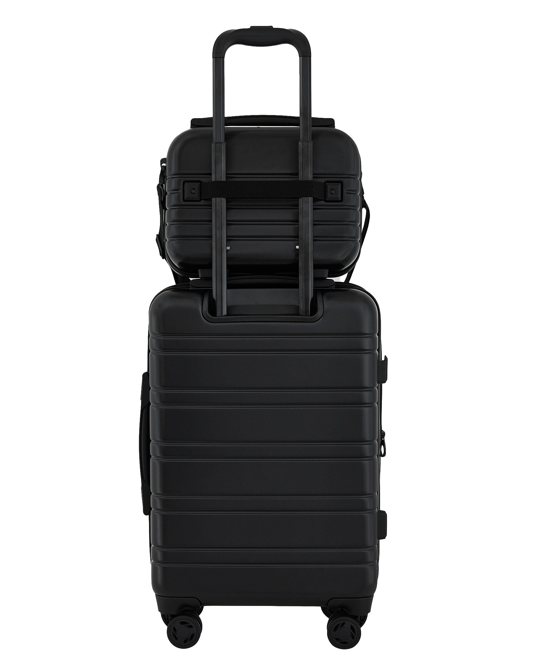 Travelers Club Discovery 2 Piece Expandable Rolling Carry-On Luggage Set