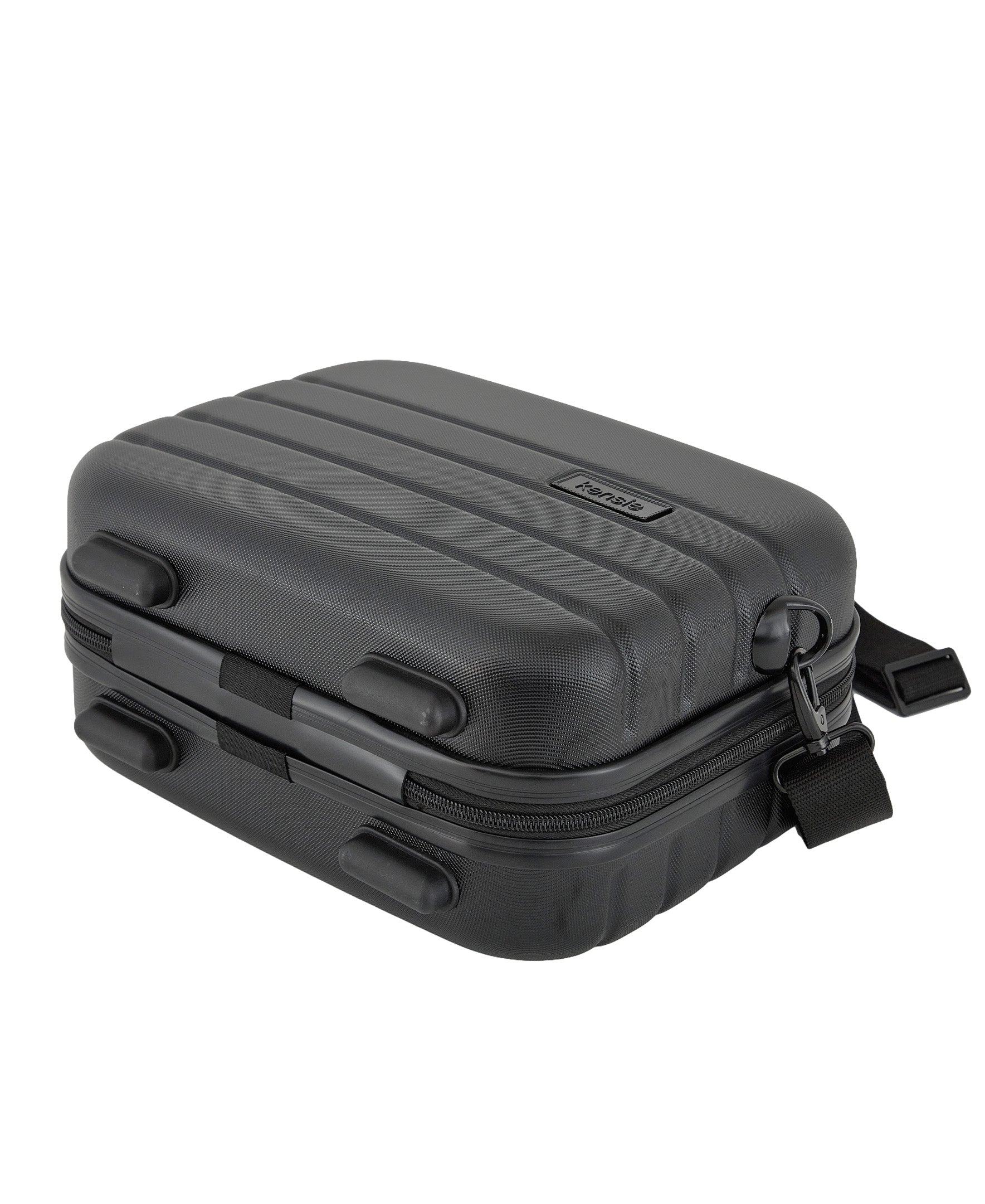 kensie Graceful Collection 2 Piece Expandable Rolling Hardside Luggage Set