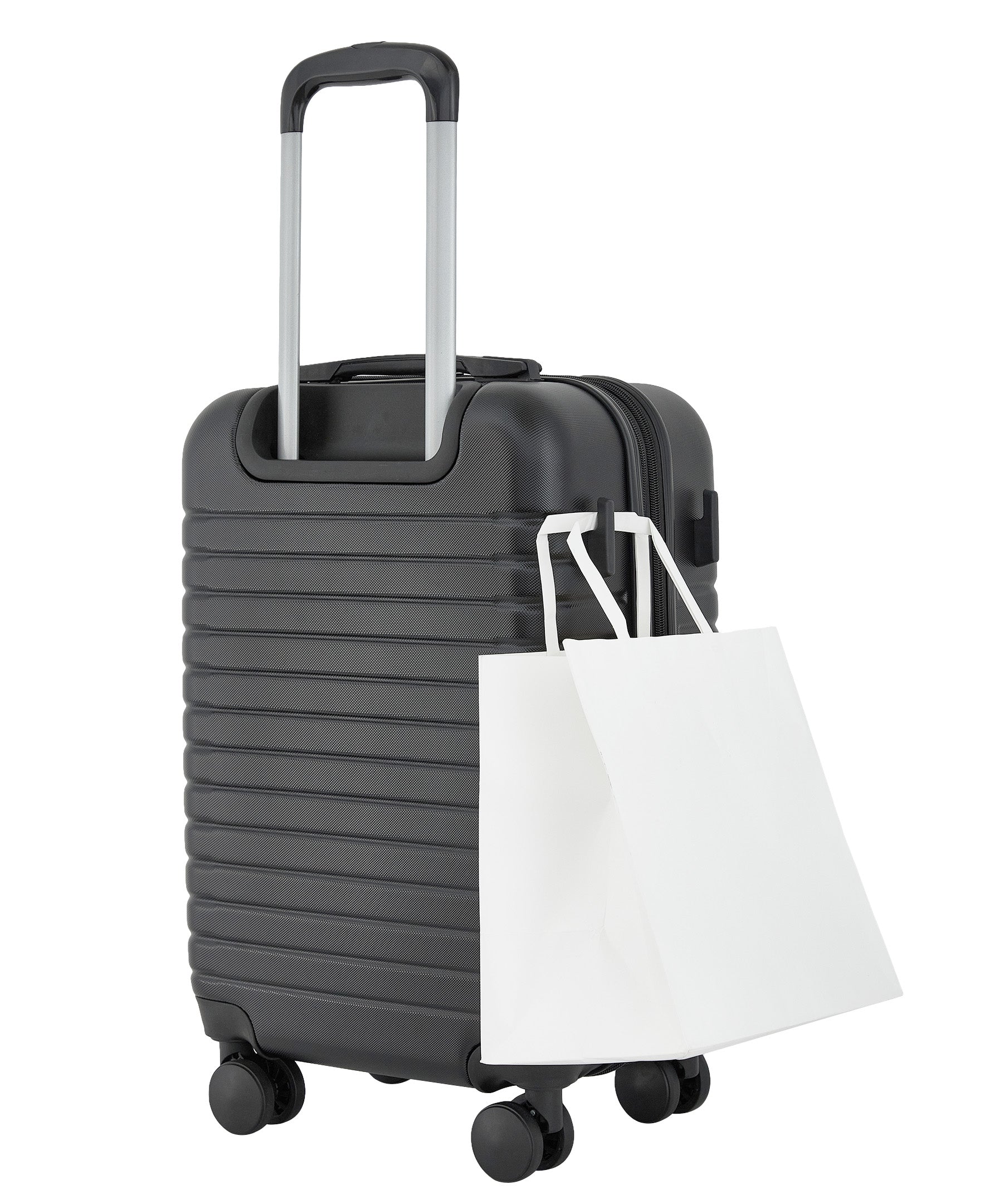 kensie Graceful Collection 2 Piece Expandable Rolling Hardside Luggage Set