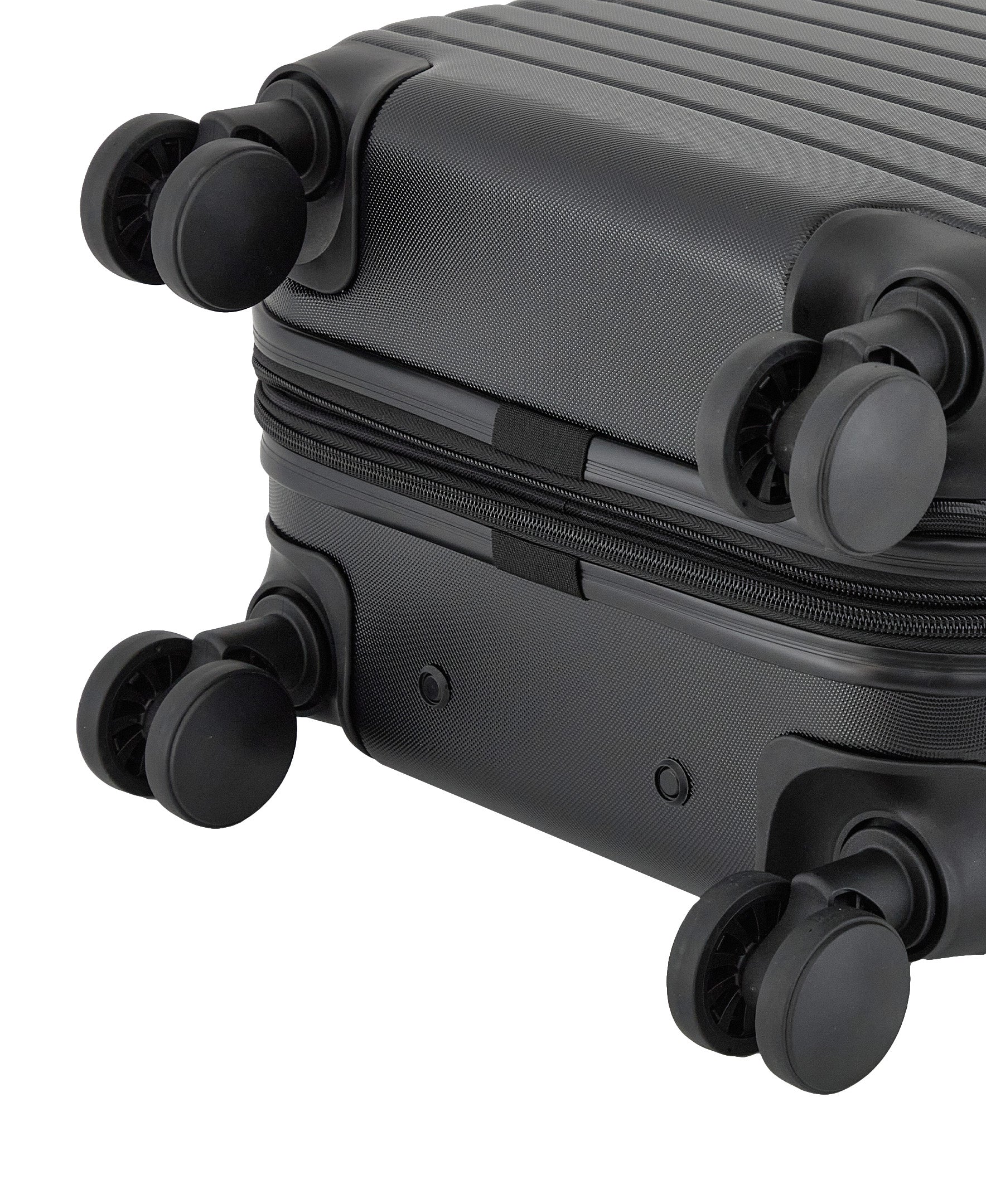 kensie Graceful Collection 2 Piece Expandable Rolling Hardside Luggage Set