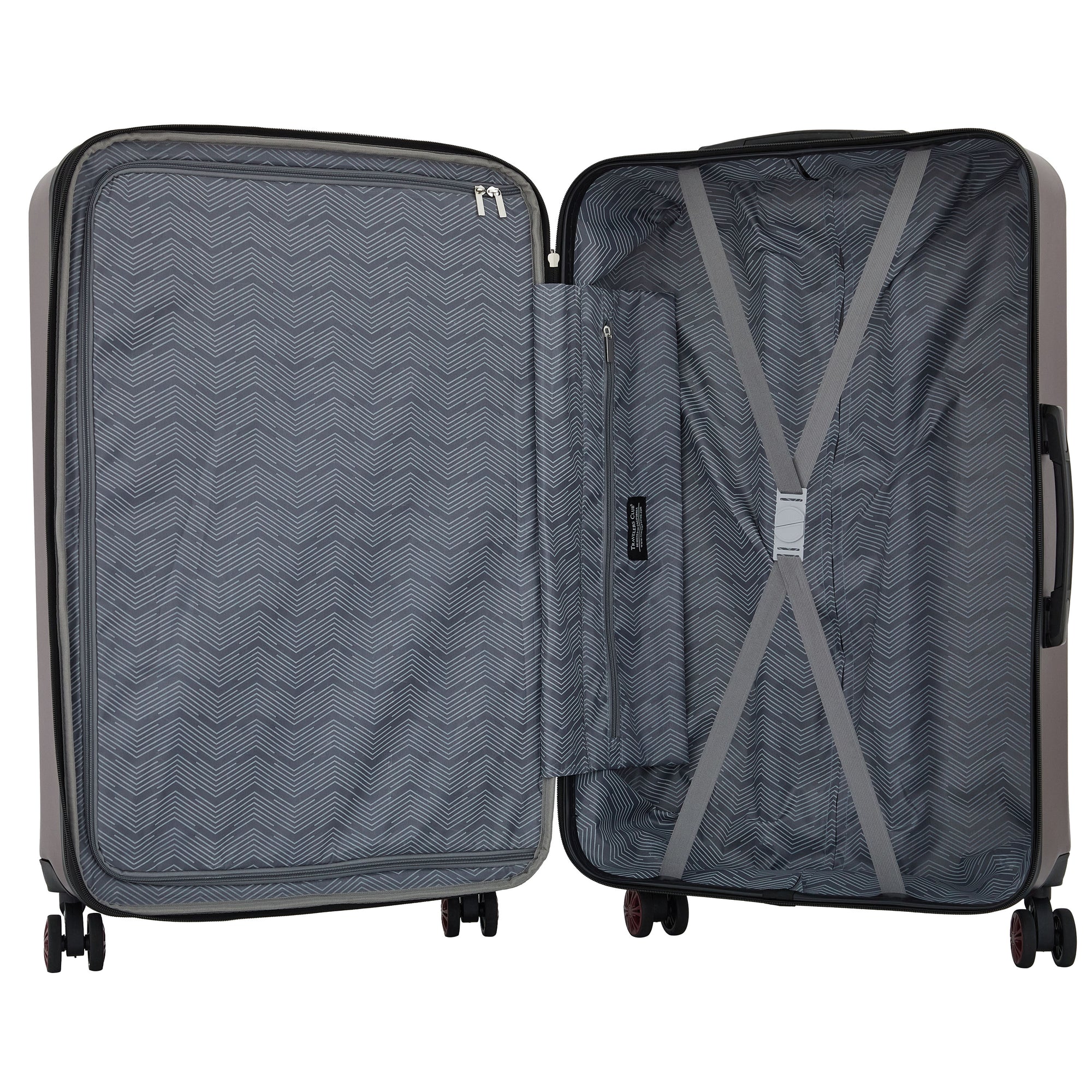Travelers Club 3 Piece Shannon Spinner Expandable Luggage Set