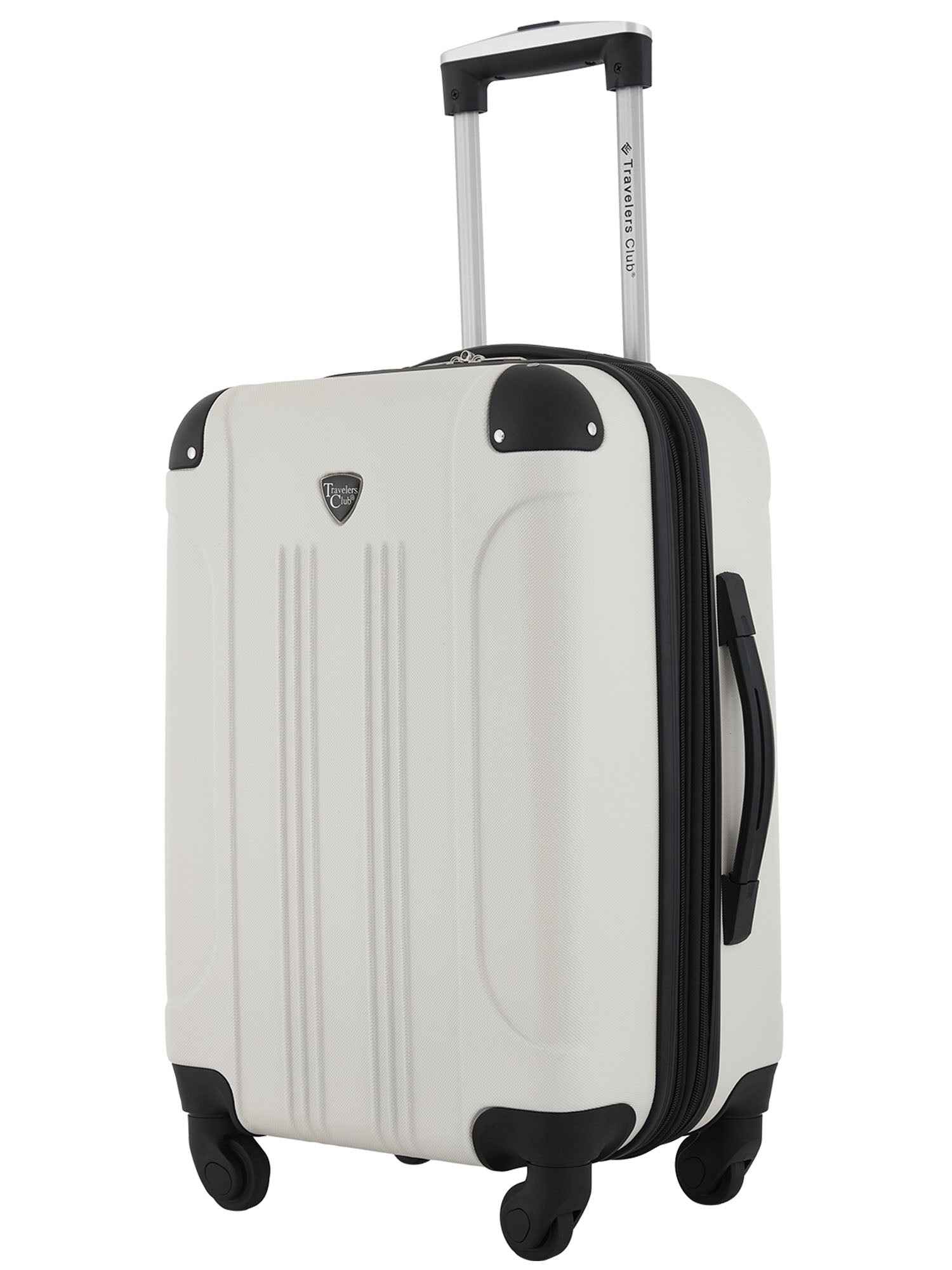 Travelers Club 22 inch Hardside Expandable Rolling Spinner Carry-On