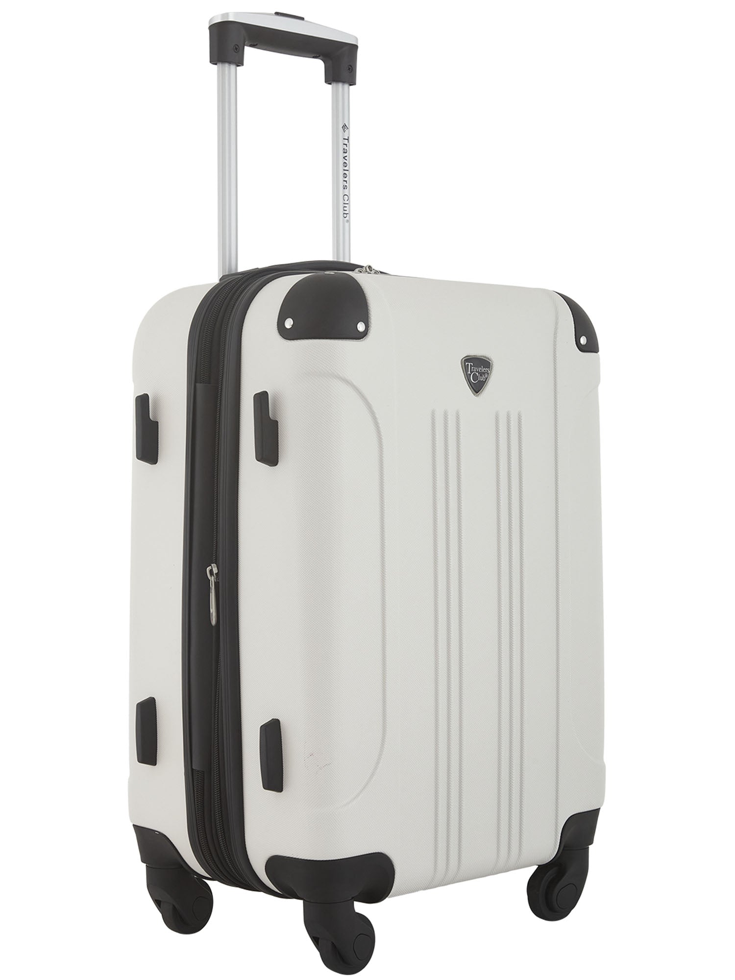 Travelers Club 22 inch Hardside Expandable Rolling Spinner Carry-On