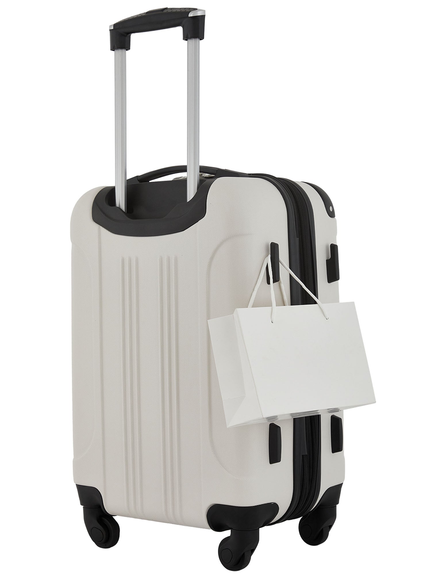 Travelers Club 22 inch Hardside Expandable Rolling Spinner Carry-On