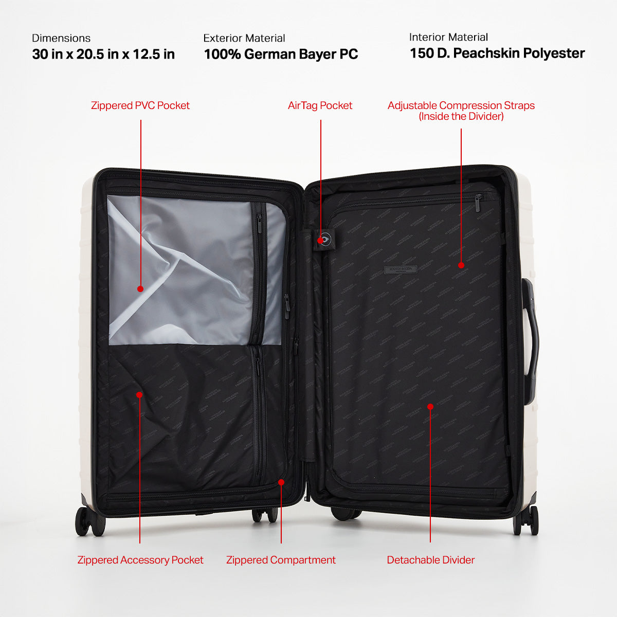 Scotch &amp; Soda Tilburg 30-inch Wing-On™ Hardside Upright