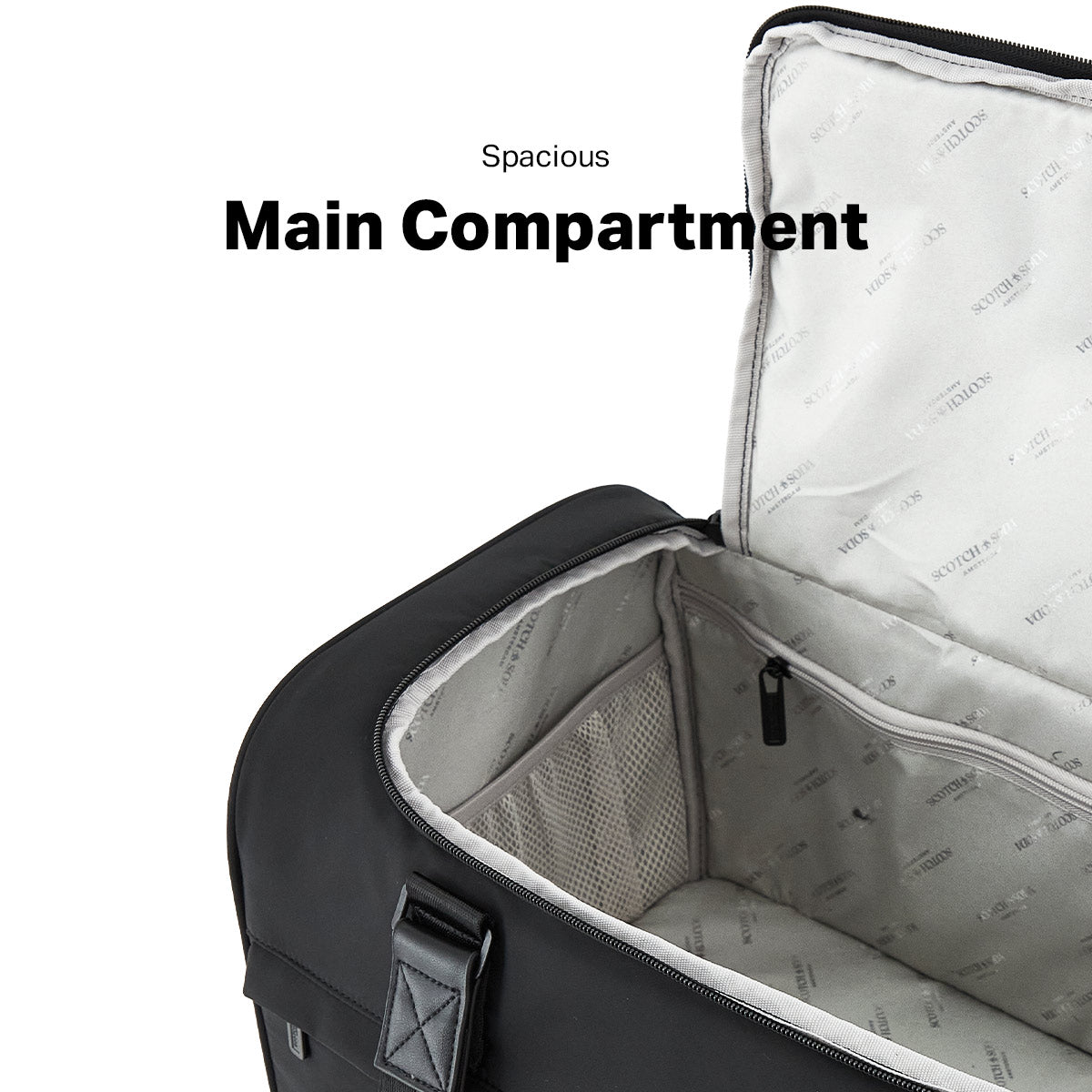 Scotch &amp; Soda Amsterdam 20-inch 2-Section Drop-Bottom Weekender
