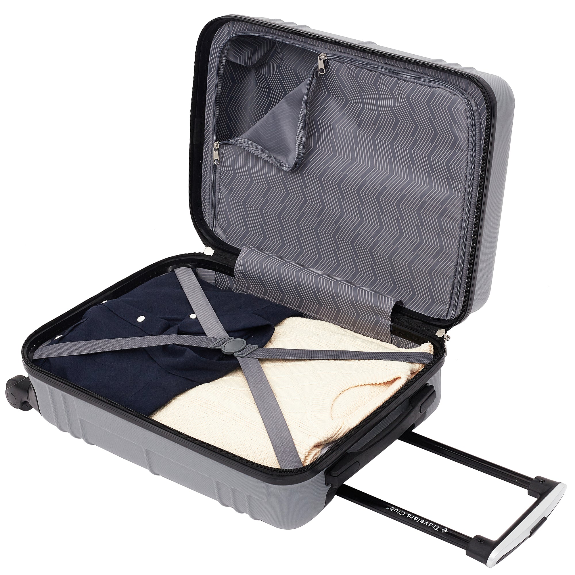 Travelers Club 22&quot; Richmond Spinner Carry-On Luggage