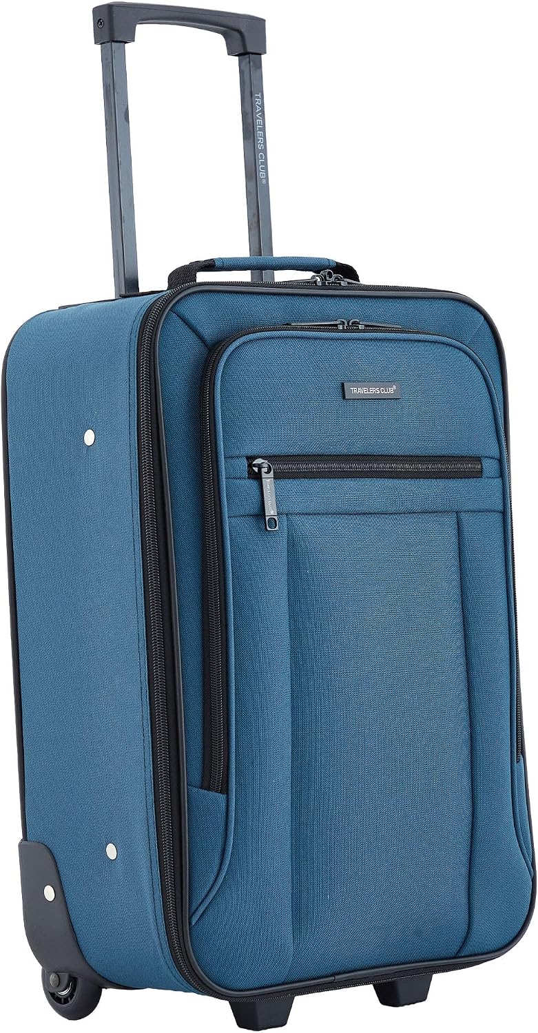 Travelers Club Ridge Collection Rolling Carry-On Luggage