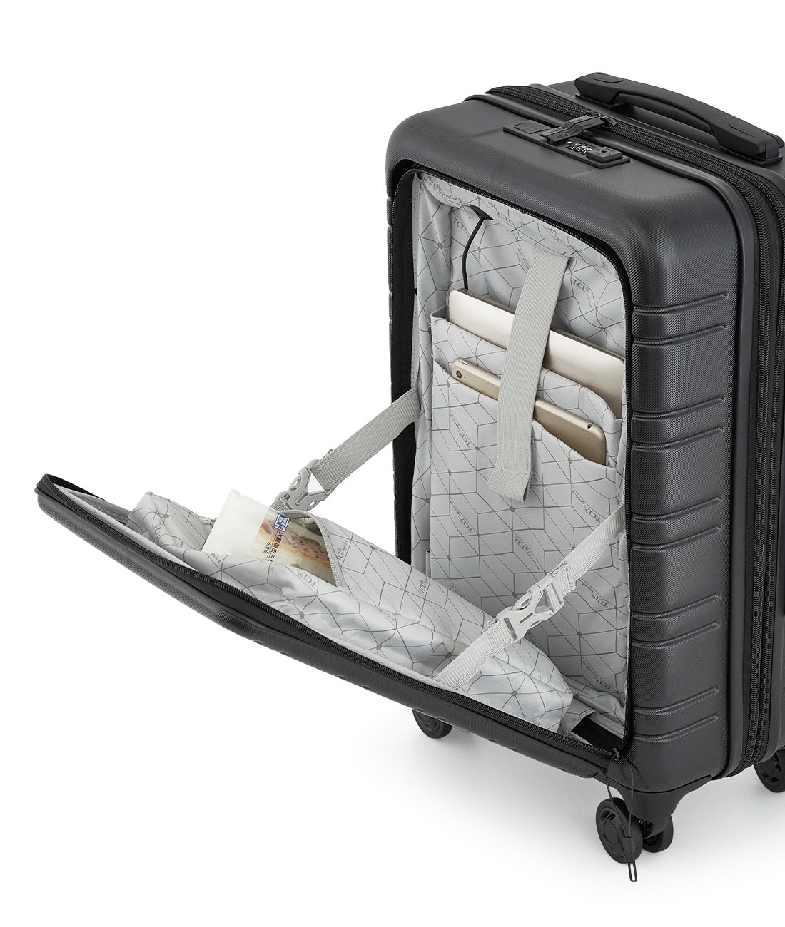 Discovery Collection | 2PC Expandable Rolling Carry-on Luggage Set