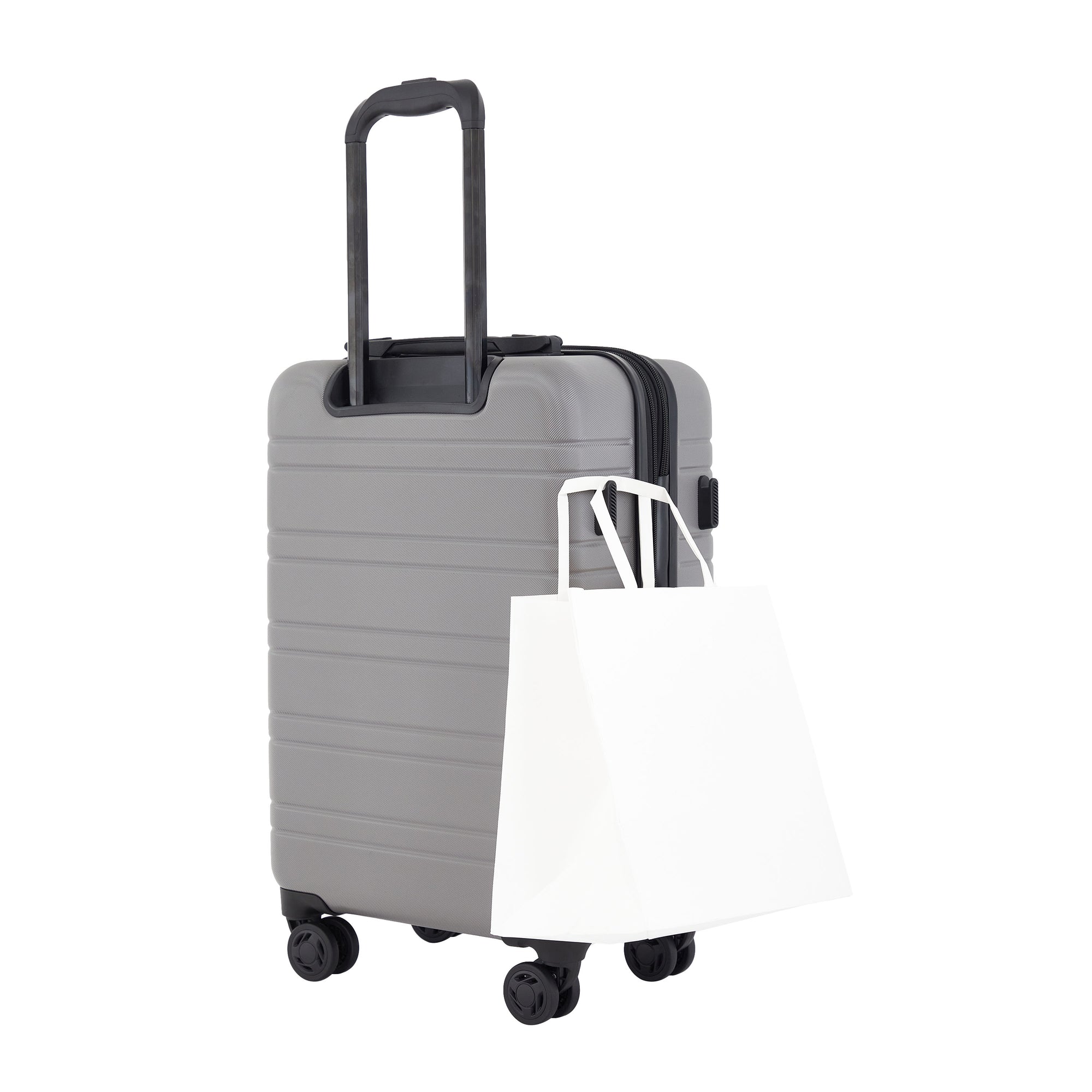 Travelers Club Discovery 2 Piece Expandable Rolling Carry-On Luggage Set