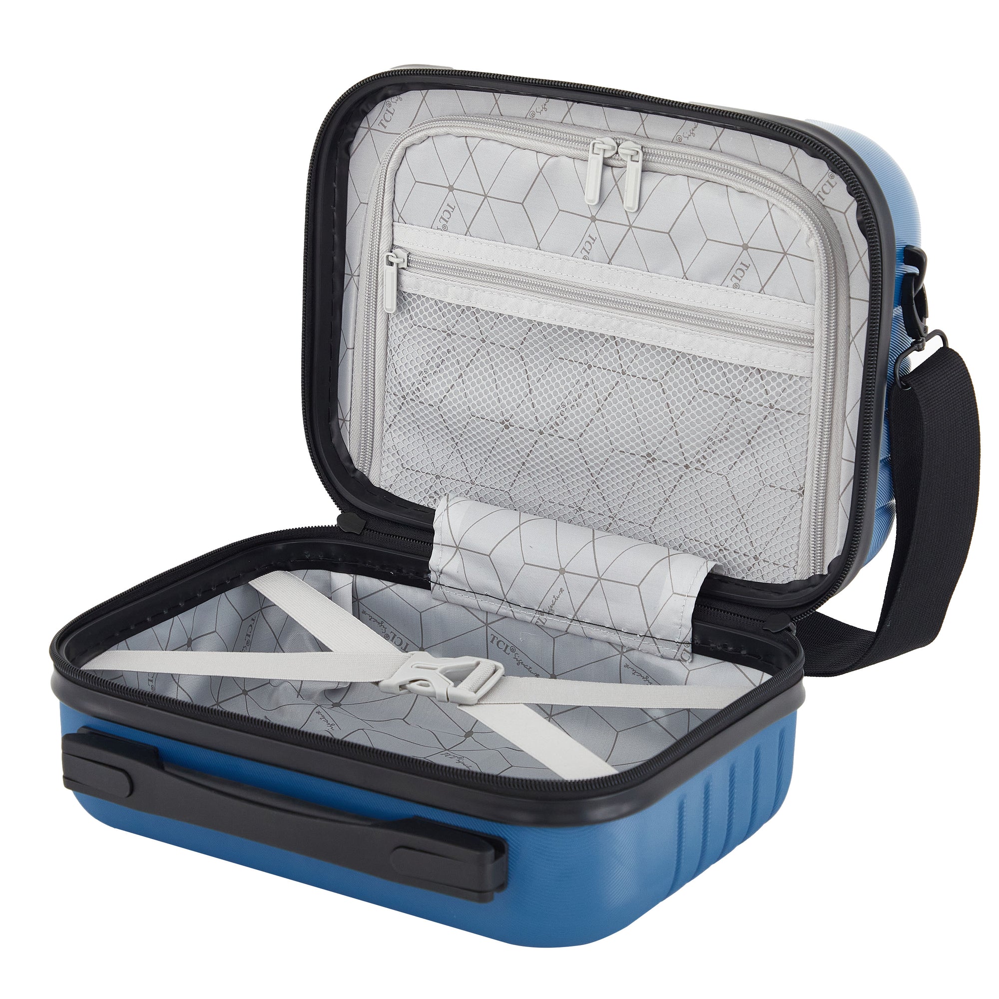 Travelers Club Discovery 2 Piece Expandable Rolling Carry-On Luggage Set