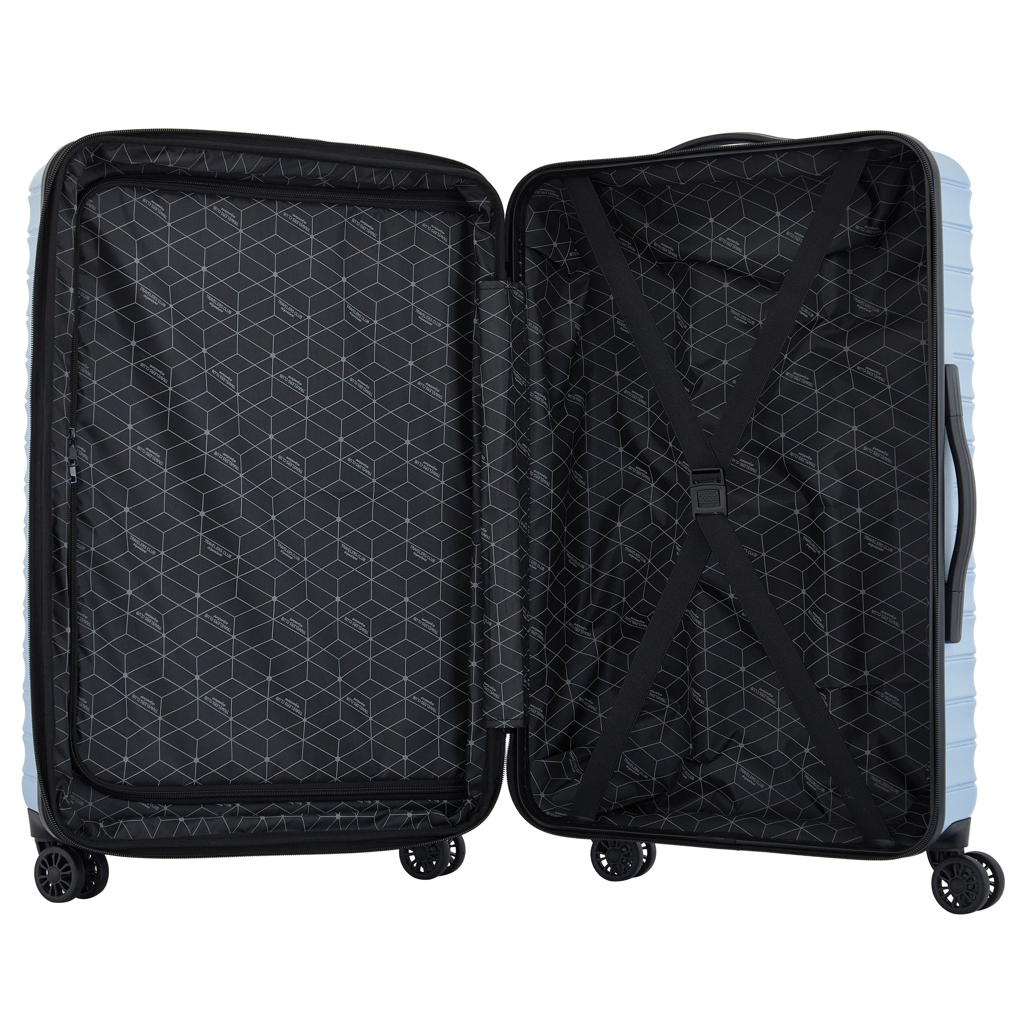 Travelers Club Providence 3 Piece Expandable Hardside Luggage Set