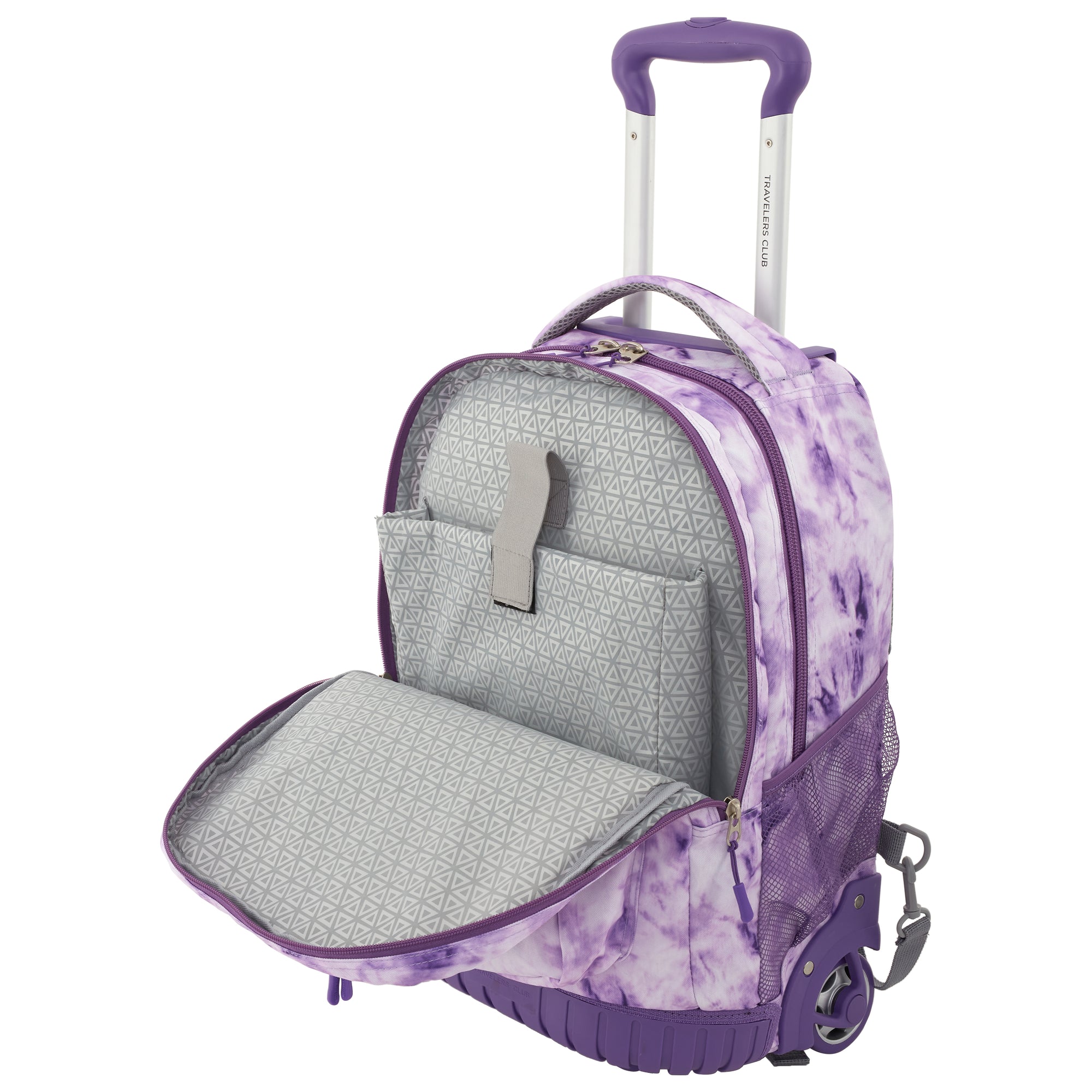 Travelers Club 20&quot; Rolling Backpack with Laptop Compartment