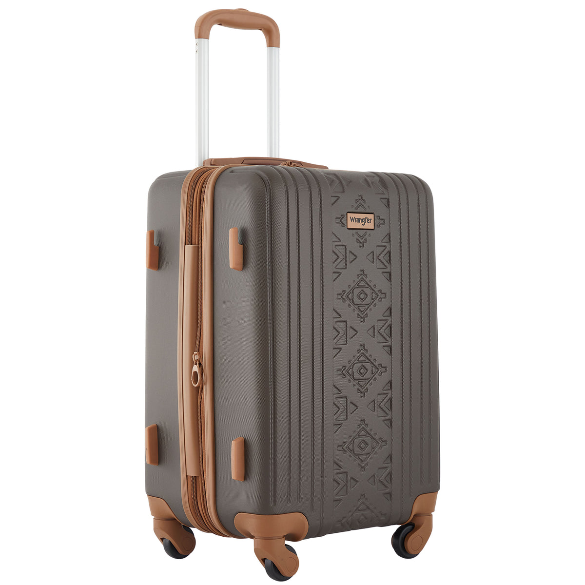 Wrangler 22" and 18" Heartland 2-Piece Carry-On Luggage Set