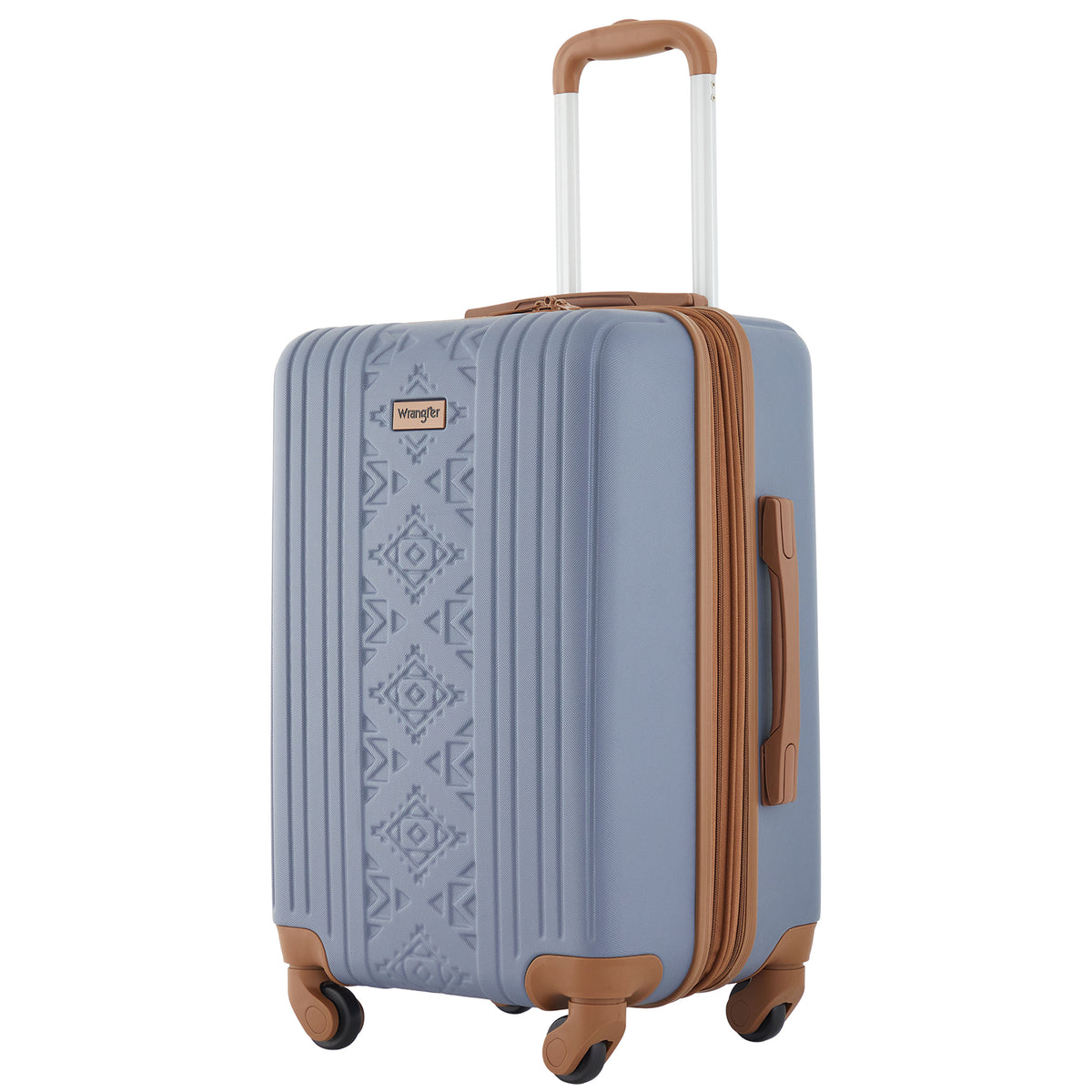 Wrangler 22" and 18" Heartland 2-Piece Carry-On Luggage Set