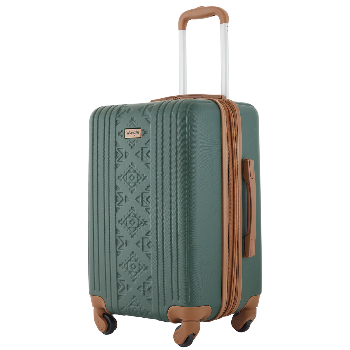 Wrangler 22" and 18" Heartland 2-Piece Carry-On Luggage Set
