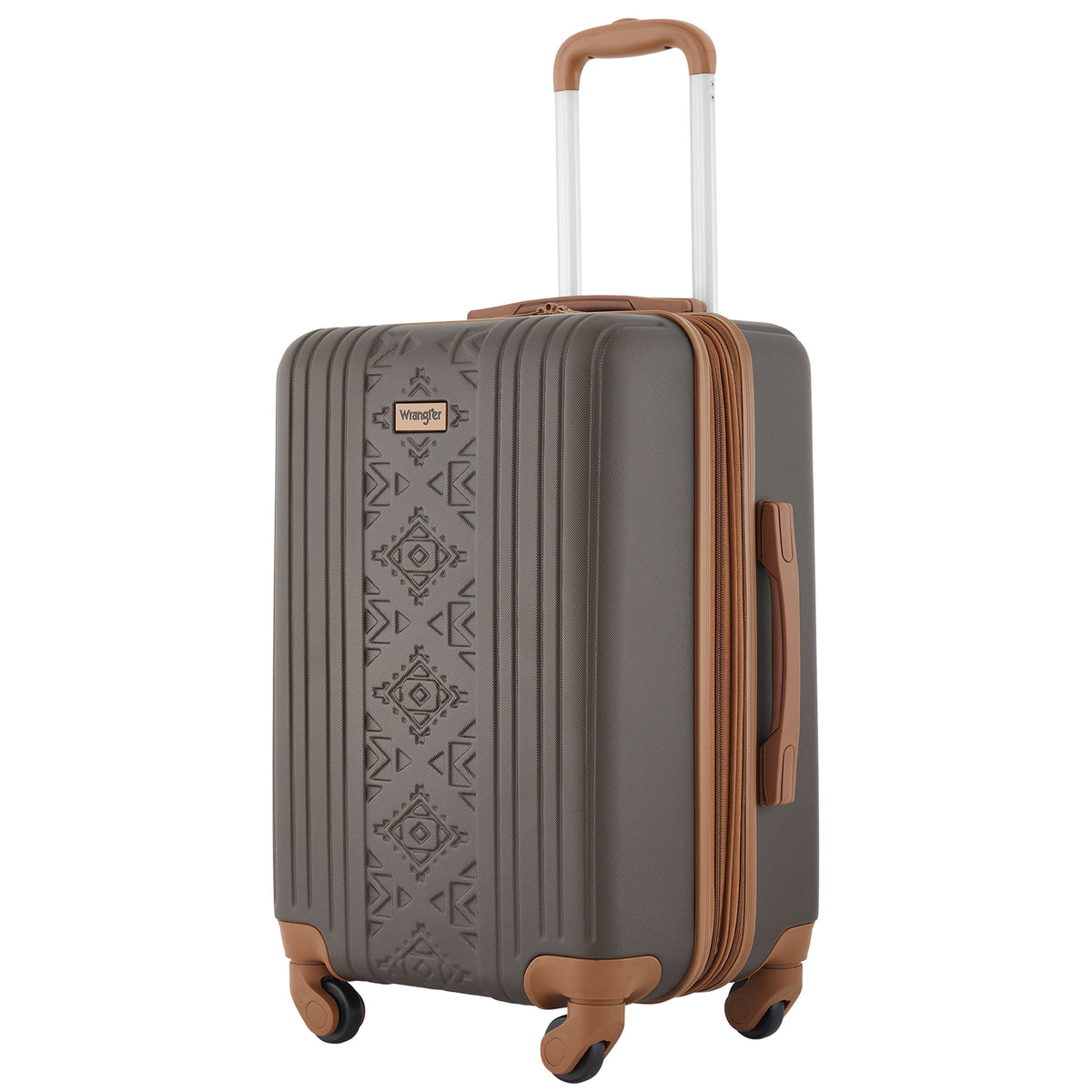 Wrangler 22" and 18" Heartland 2-Piece Carry-On Luggage Set