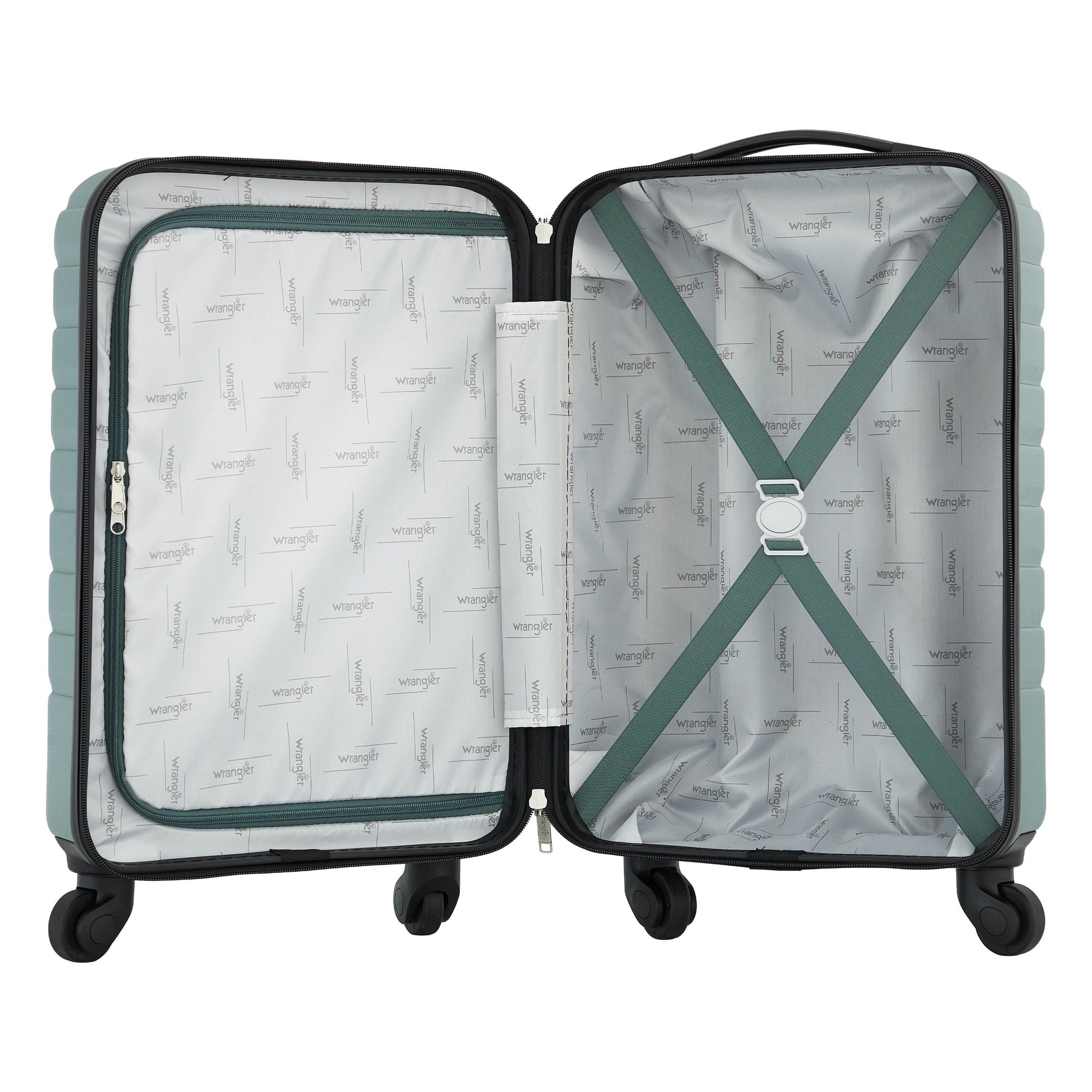 Wrangler 22" Morgan Hardside Spinner Carry-On Luggage