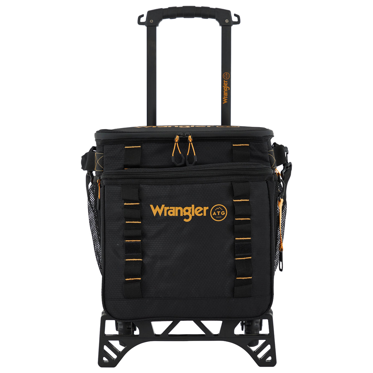 Wrangler ATG Cooper 38L Collapsible Cooler with Tri-Fold All-Terrain Cart