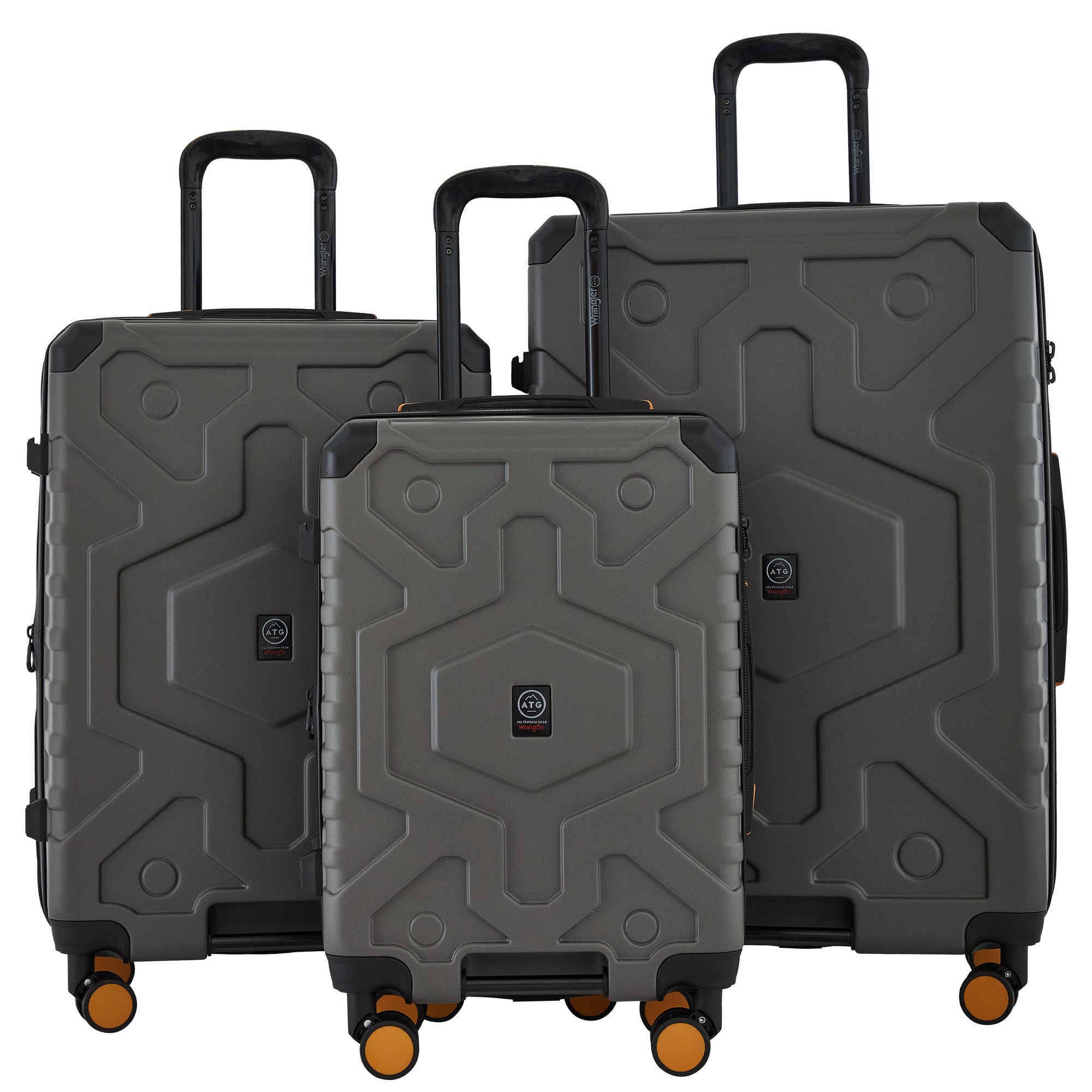 Outland 3PC Expandable Rolling Hardside Luggage Set