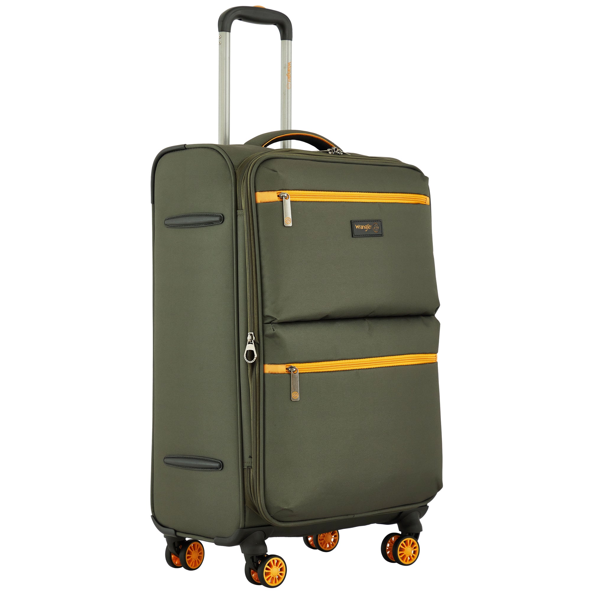 Trekhaus 3PC Expandable Rolling Softside Luggage Set