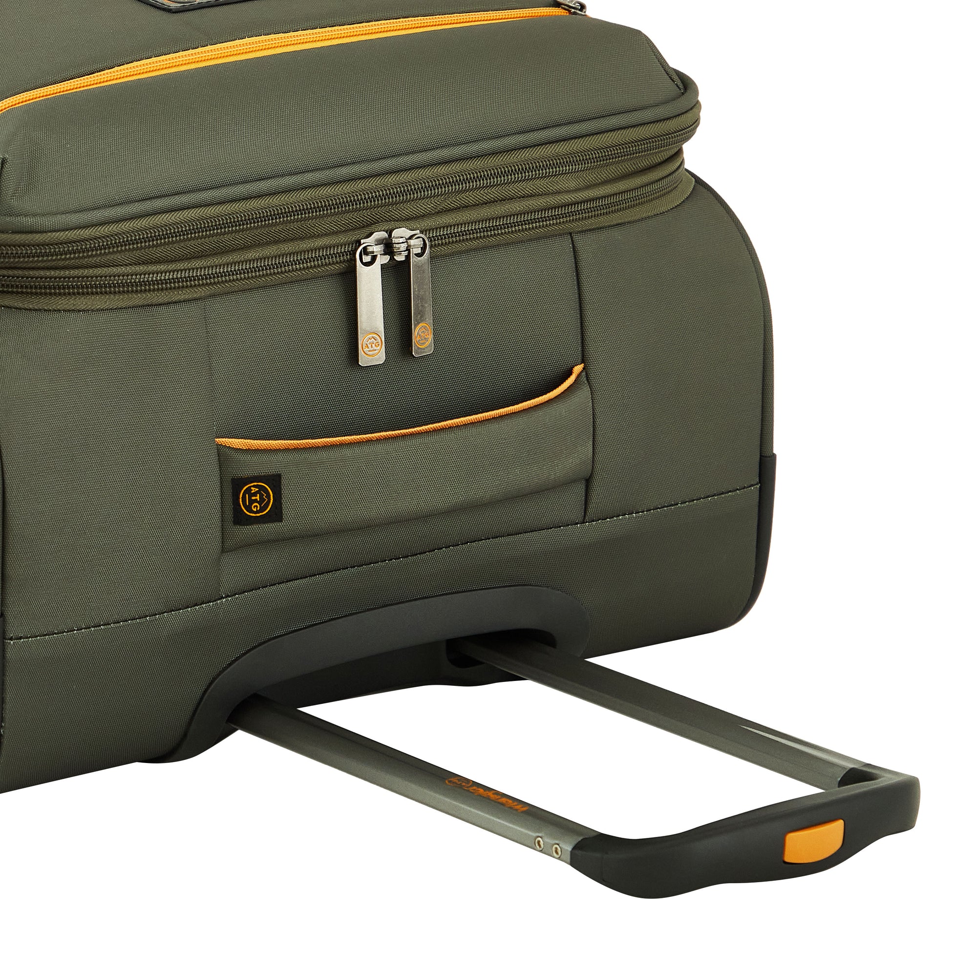 Trekhaus 3PC Expandable Rolling Softside Luggage Set