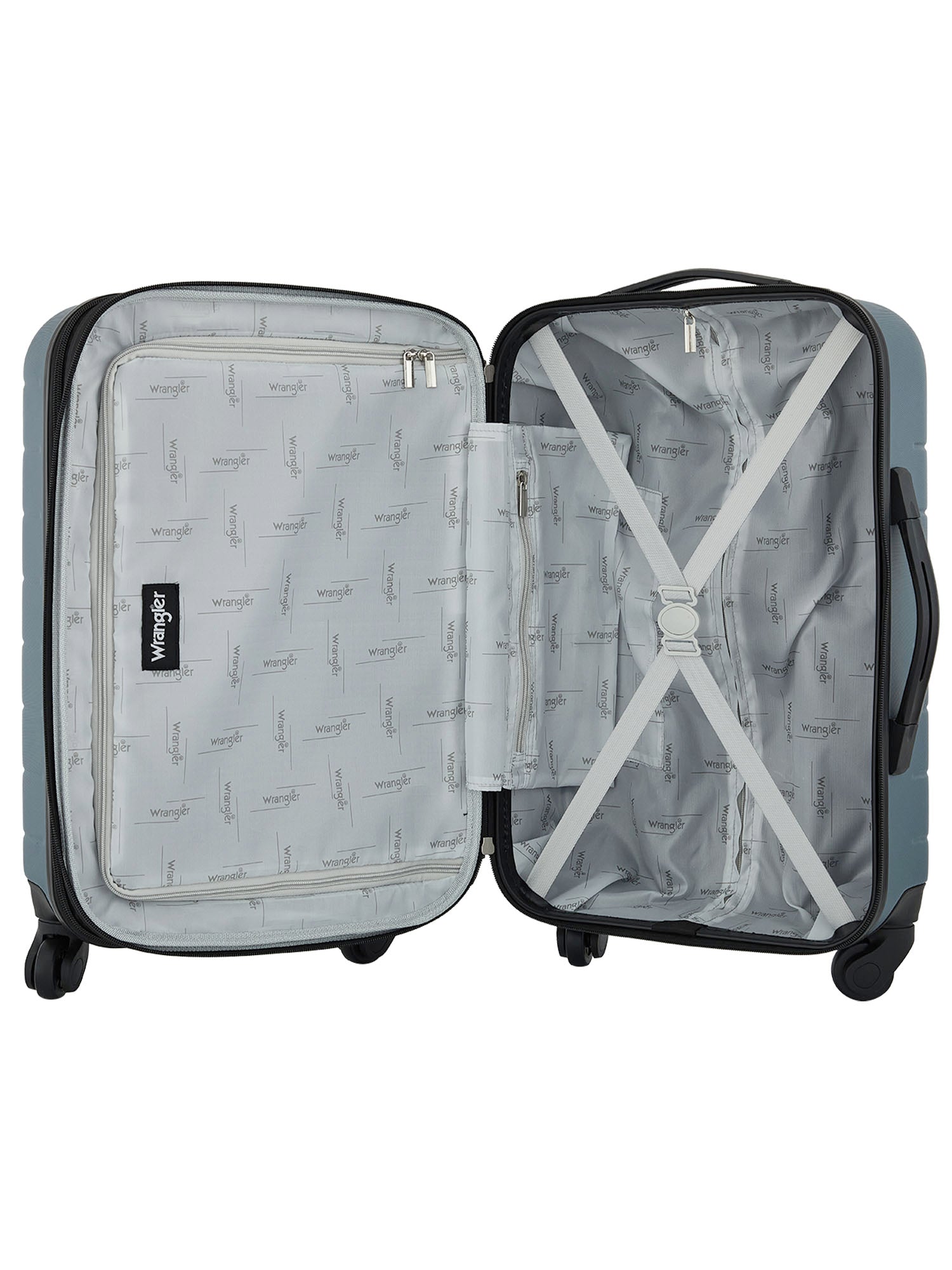 Wrangler 2-Piece Expandable Rolling Carry-On Set