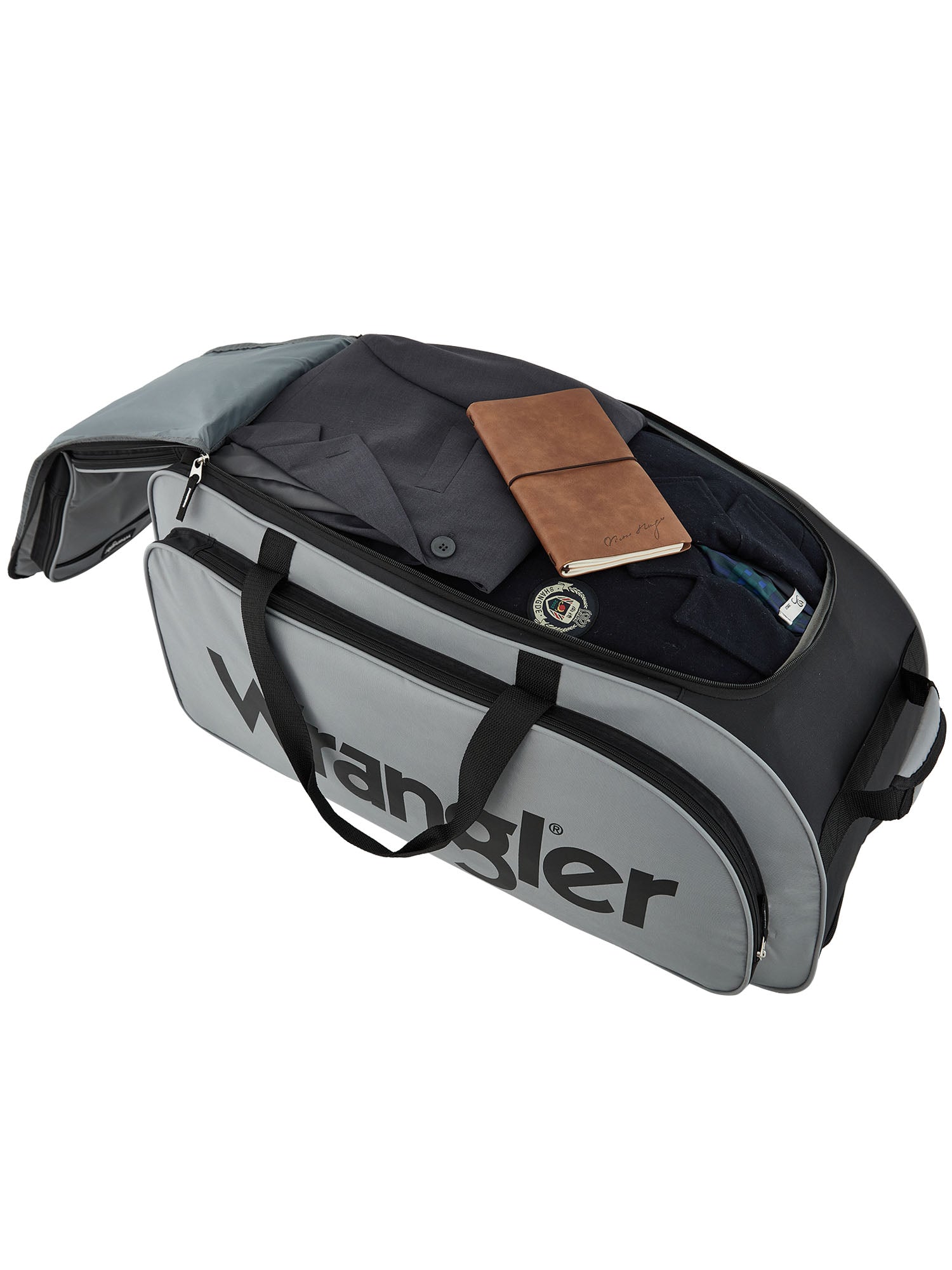 Wrangler 30 inch Multi-Pocket Upright Rolling Duffel
