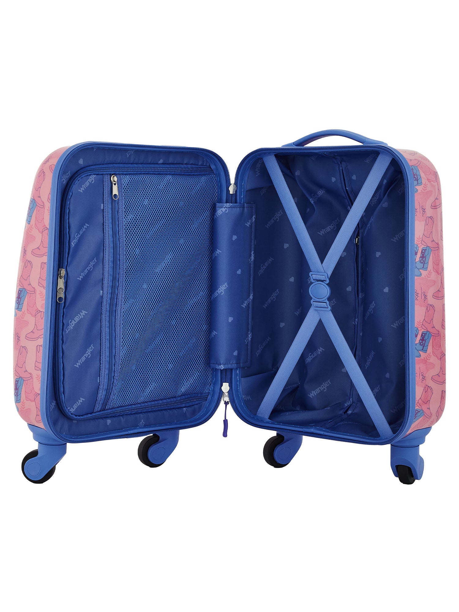 Wrangler 2-Piece Rolling Luggage Set