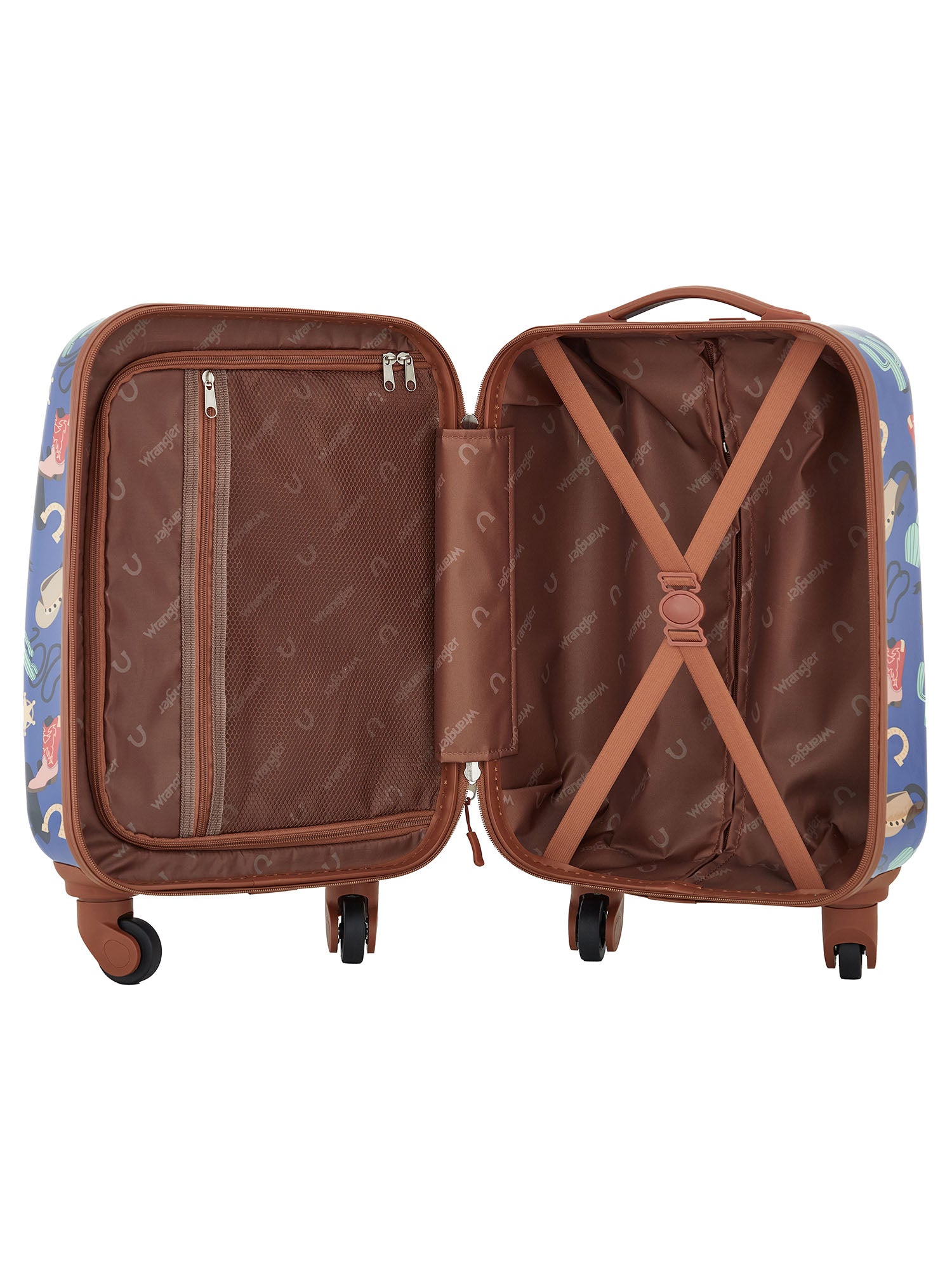 Wrangler 2-Piece Rolling Luggage Set