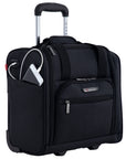 TPRC 15" Smart Under Seat Carry-On Luggage with USB Charging Port